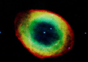In its old age, the Sun may shed a colorful nebula like this one